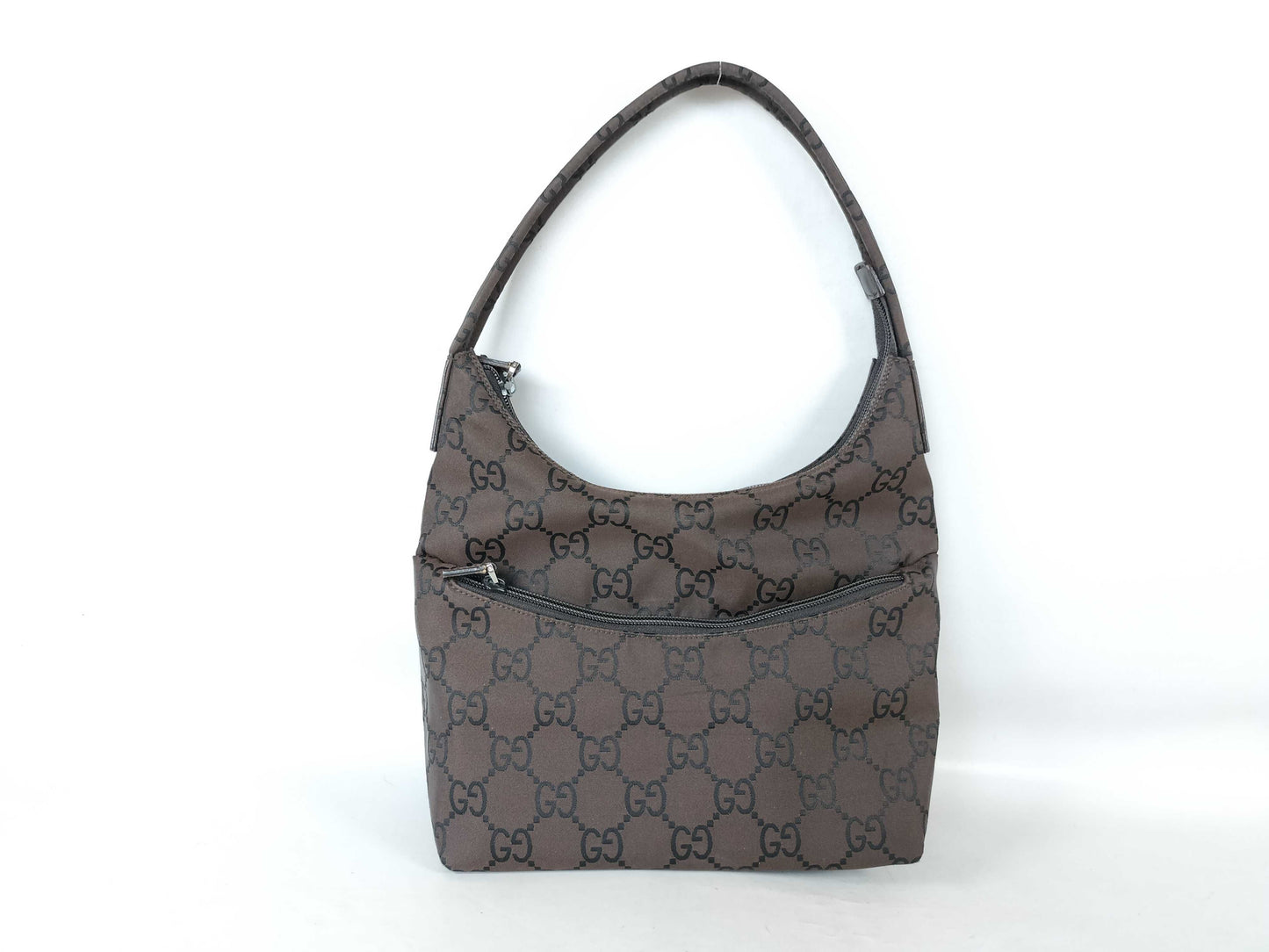 GUCCI GUCCI GG Canvas One-Shoulder Bag Handbag
