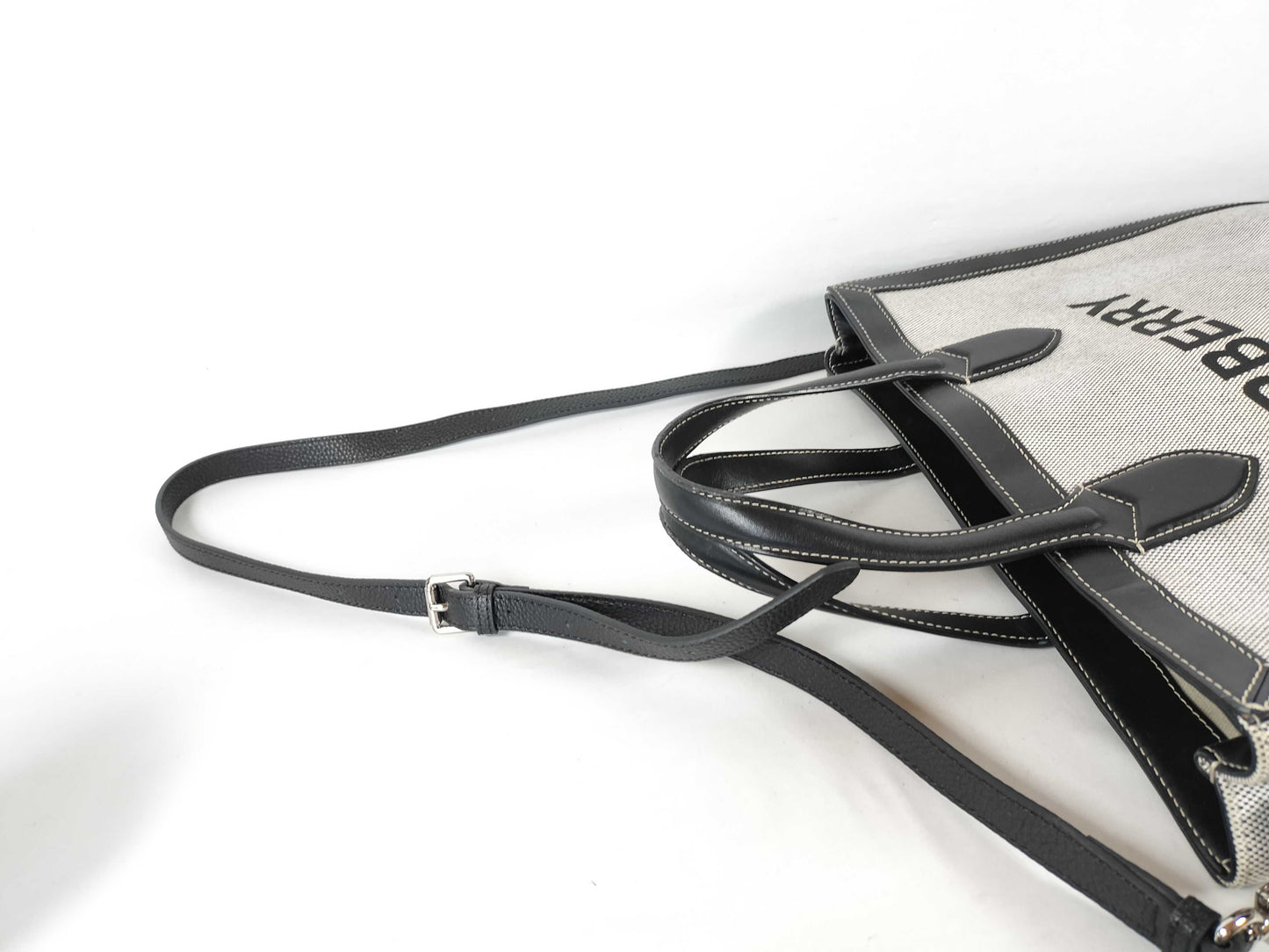 BURBERRY Horseferry 2-way shoulder bag/tote bag