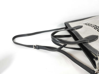 BURBERRY Horseferry 2-way shoulder bag/tote bag