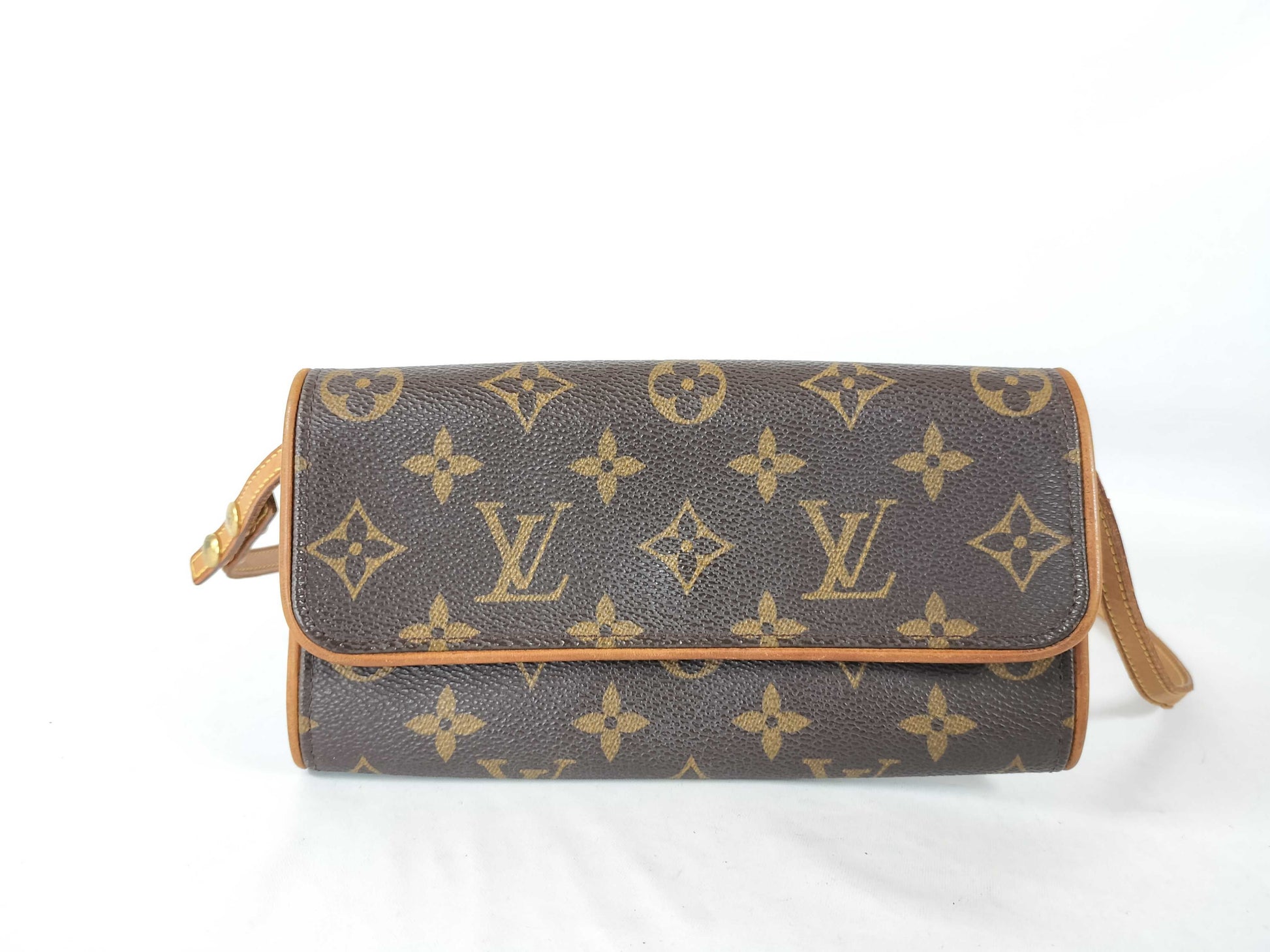 LOUIS VUITTON Monogram Pochette Twin PM Shoulder Bag