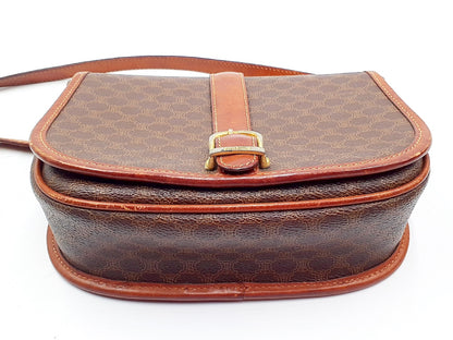 CELINE 4-Piece Macadam Leather Vintage Shoulder Bag Set