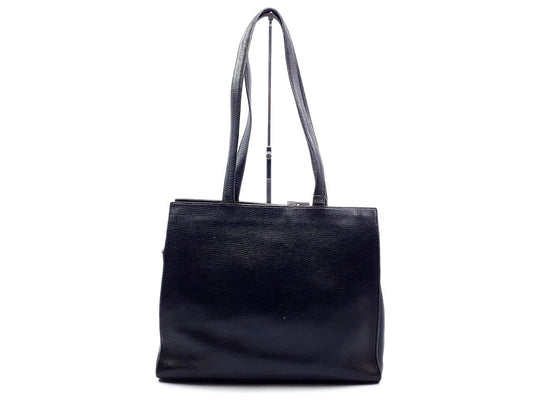 Dior Leather Gold Hardware CD Vintage Tote Bag