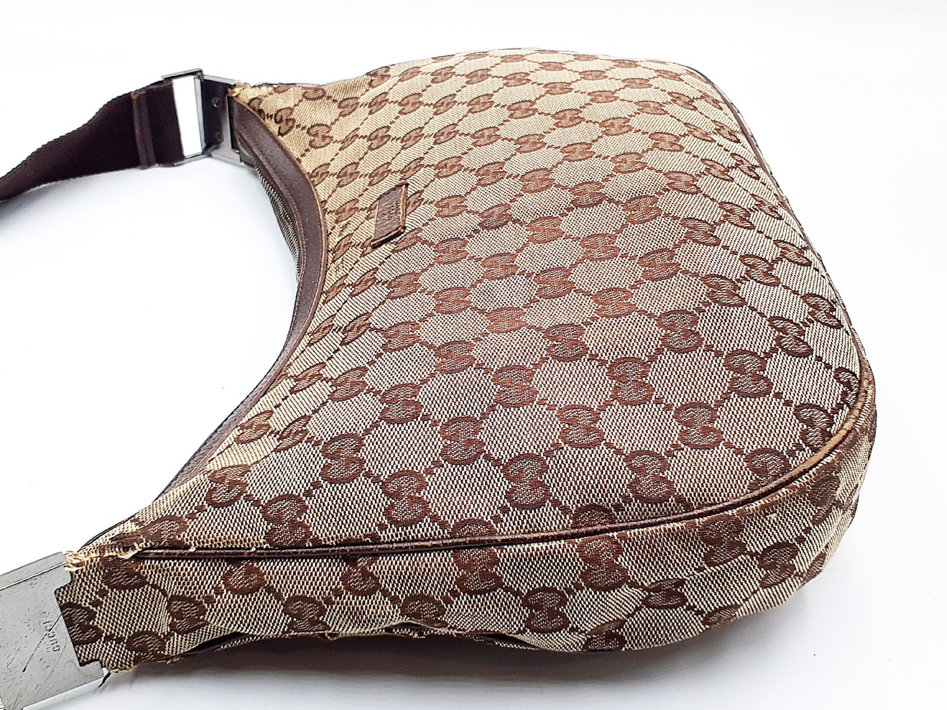 GUCCI 4-piece set: GG canvas, Interlocking G leather tote, and leather shoulder bag