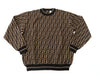 FENDI XL 50 Men's Zucca Print FF Fendi Knit Top