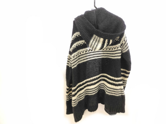 SAINT LAURENT Men's SAINT LAURENT PARIS Long Knit Cardigan in Black Wool