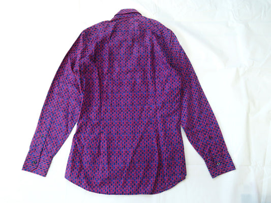 GUCCI Men's Horsebit Print Shirt, Horsebit Top