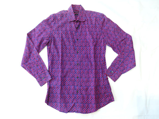 GUCCI Men's Horsebit Print Shirt, Horsebit Top