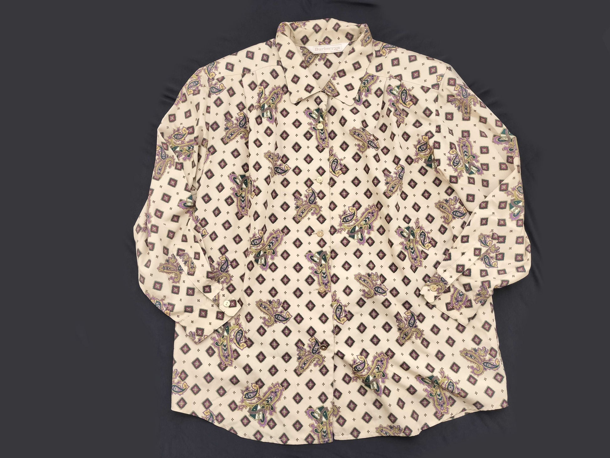 BURBERRY Burberry Kinbutton Patterned Shirt