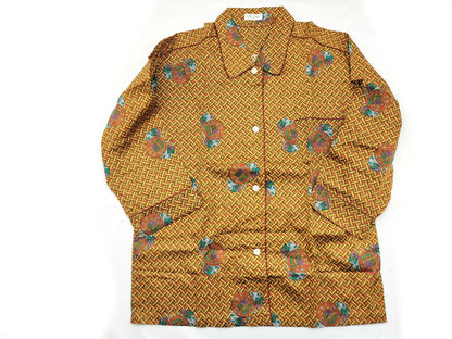 CELINE Triomphe logo button gold pattern set shirt pants other apparel