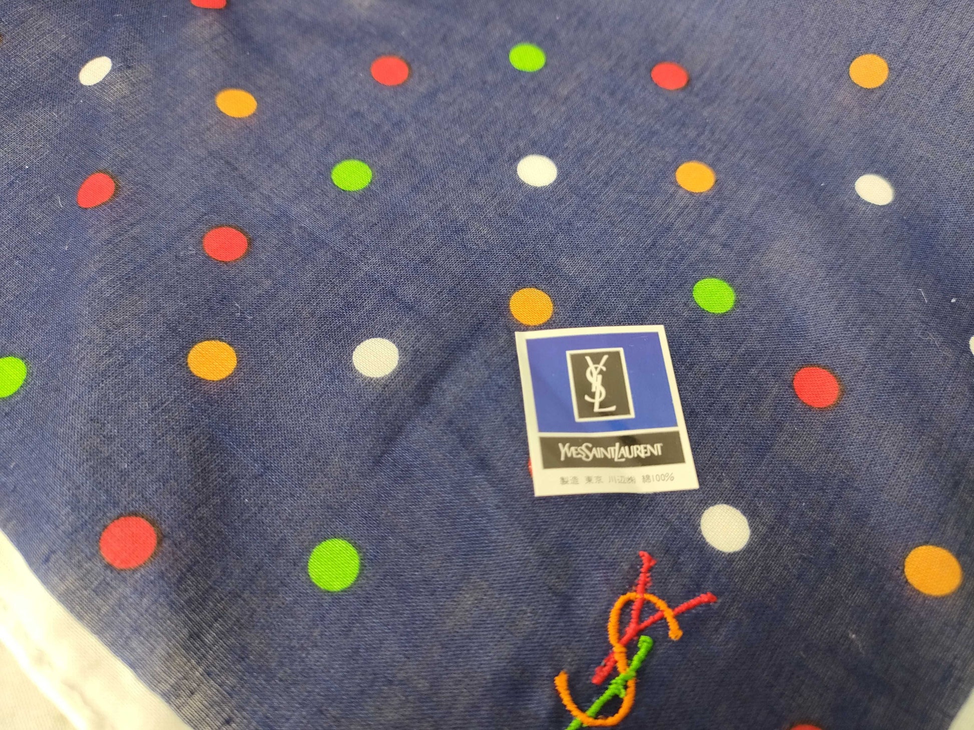 SAINT LAURENT Scarf with Box, Brand New, Unused Scarf