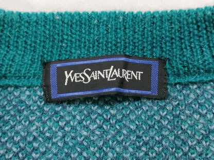 Yves Saint Laurent patterned sweater, thick top