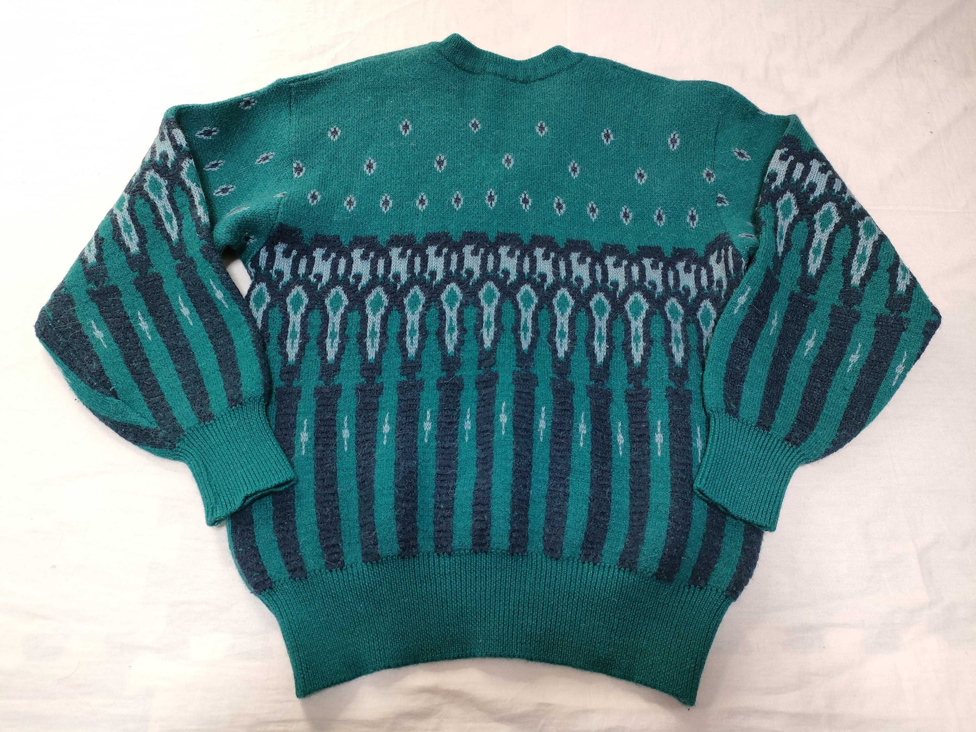 Yves Saint Laurent patterned sweater, thick top