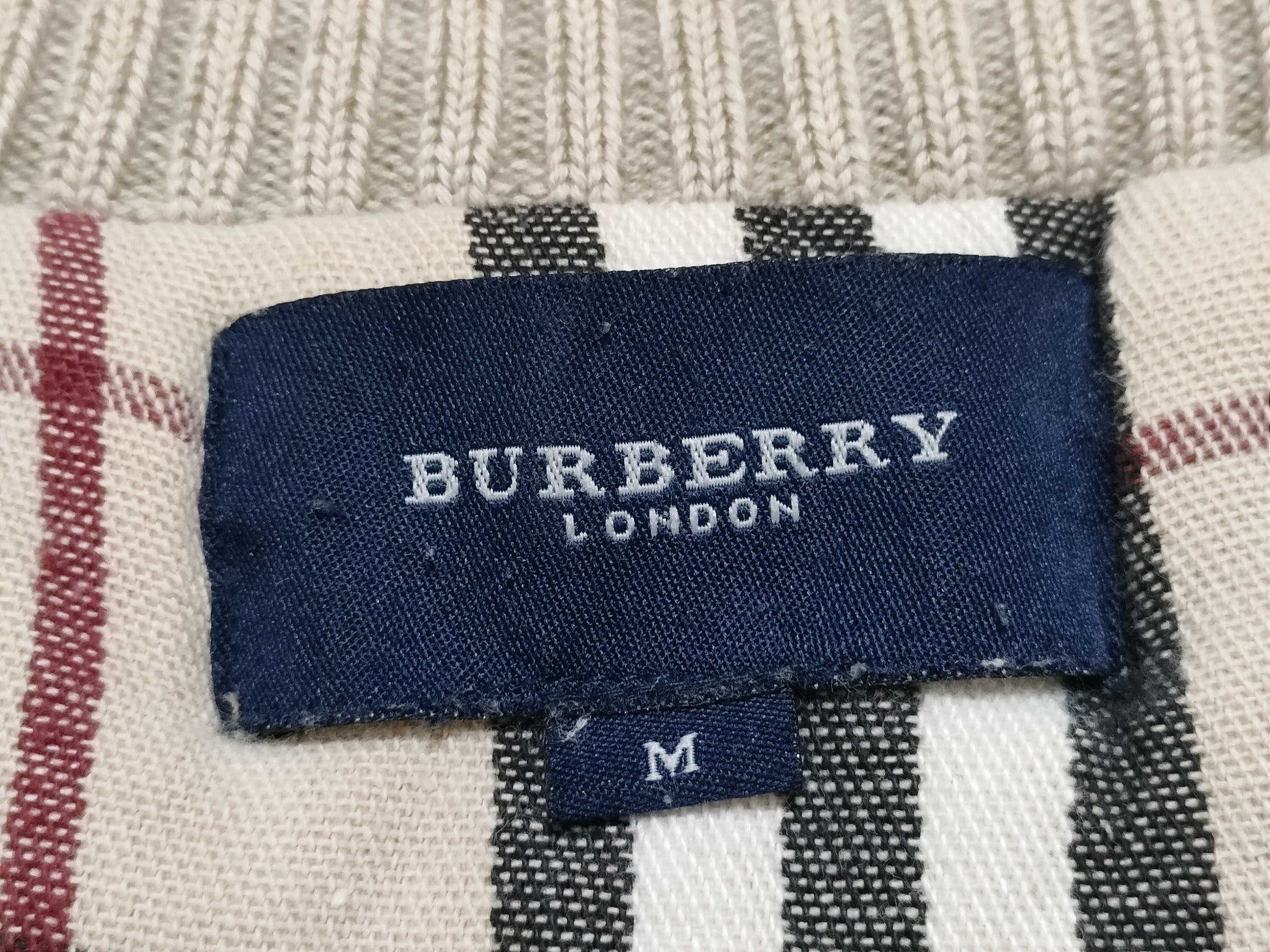 BURBERRY All-Check Nova Check Zip-Up Jacket with Quilted Interior and Knit Panel