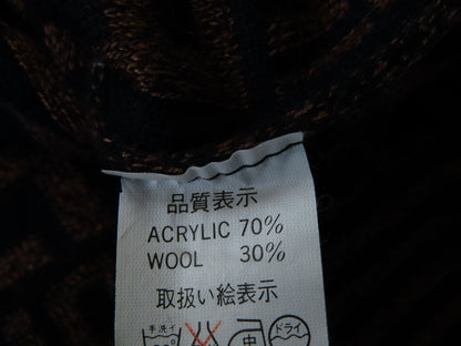 FENDI Zucca print FENDI Zucca print FF print sweater brown top