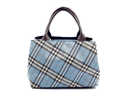 BURBERRY Blue Label Nova Check Leather Handbag