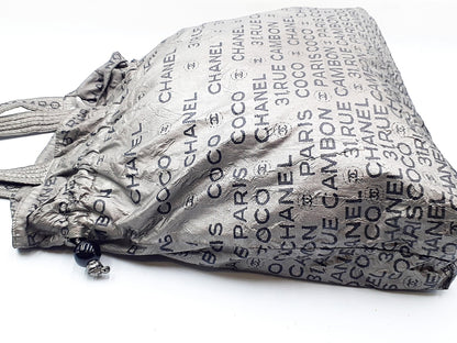 CHANEL Unlimited Silver 12 Series Tote Bag
