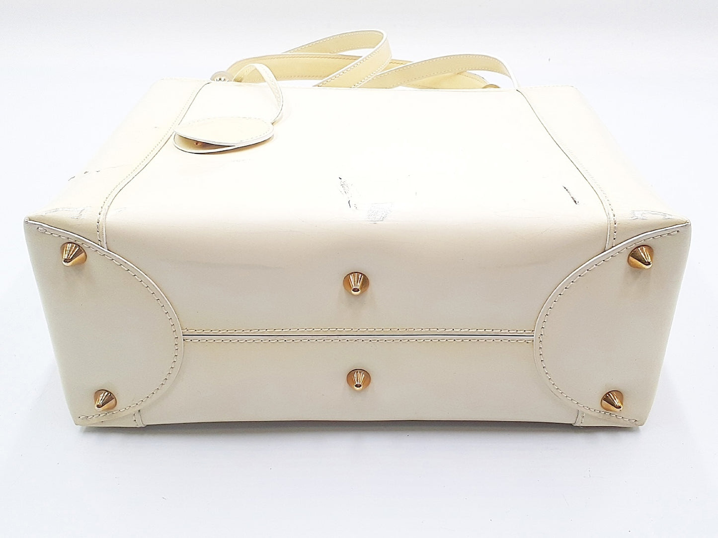 Dior 2-way handbag with strap, Maris Pearl, and gold hardware