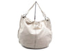 BOTTEGA VENETA Intrecciato Leather White One-Shoulder Shoulder Bag