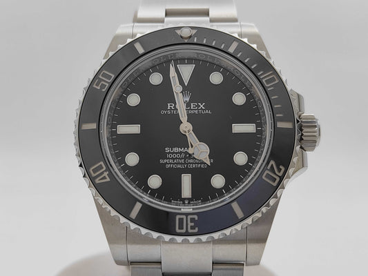 ROLEX Submariner 124060 4FK89294 Black Dial Oyster Bracelet Men's Watch