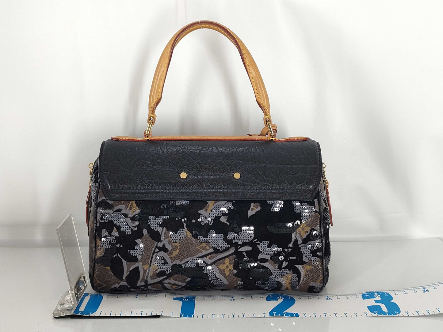 LOUIS VUITTON M40434 Monogram Fleur de Je Carrousel Shoulder Bag Handbag