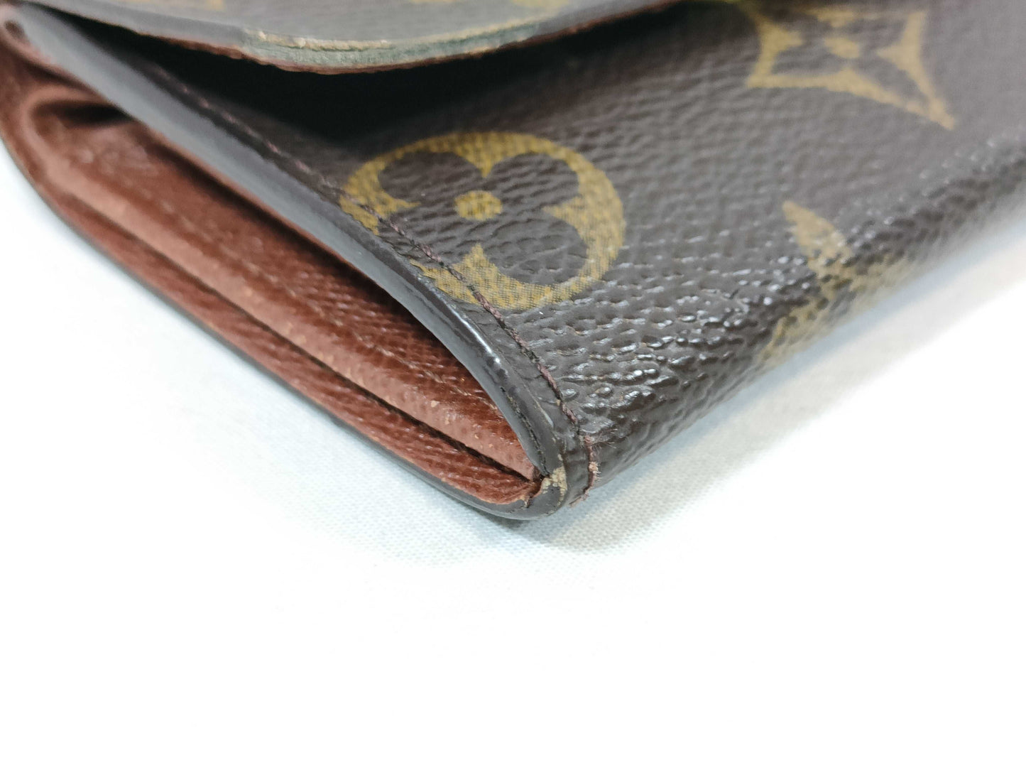 LOUIS VUITTON Monogram Louis Vuitton M61930 Monogram Porte Monnaie Plat Coin Case Wallet Coin Case