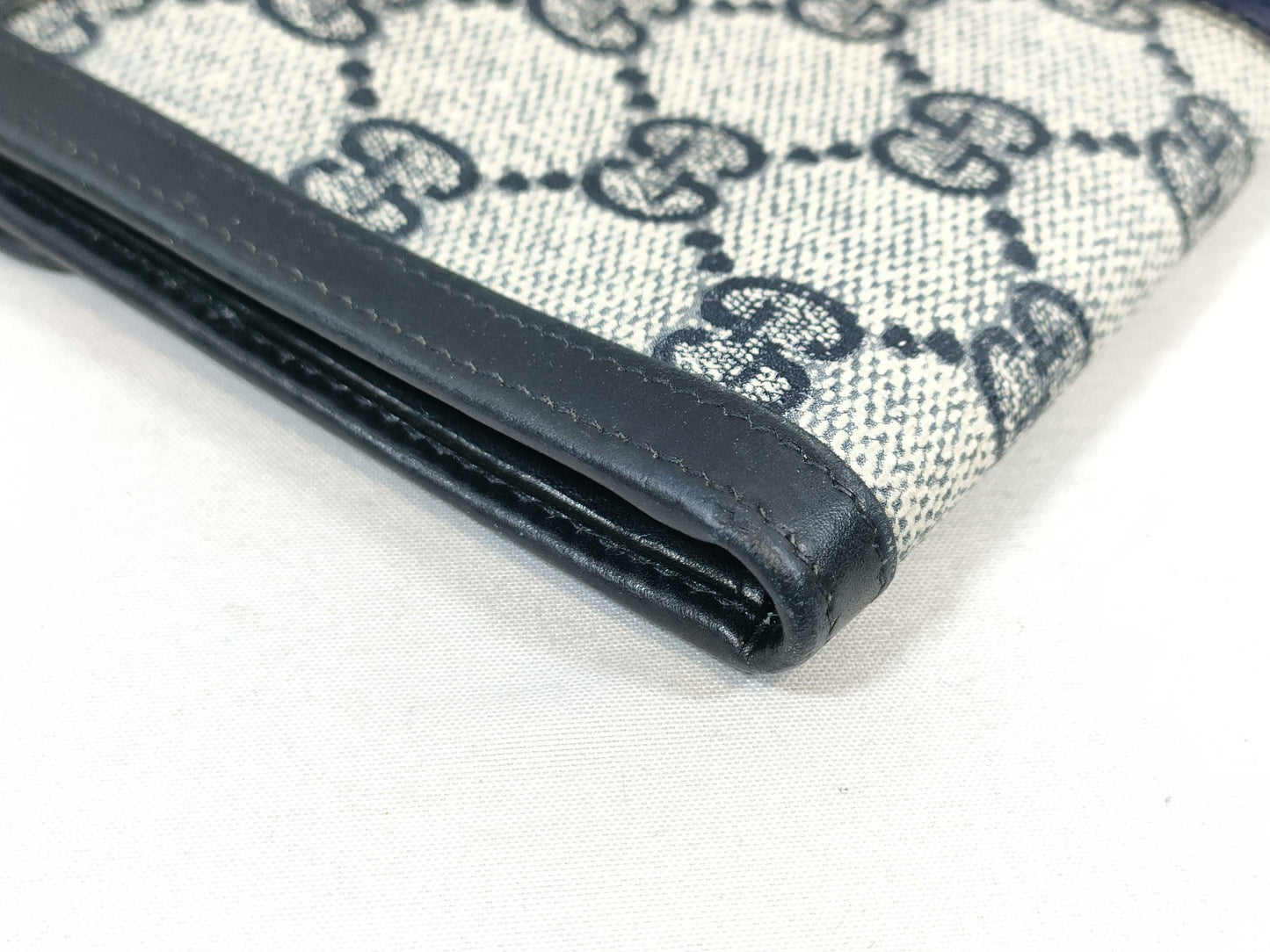 GUCCI GG Supreme Gucci Sherry Line GG Supreme Long Wallet