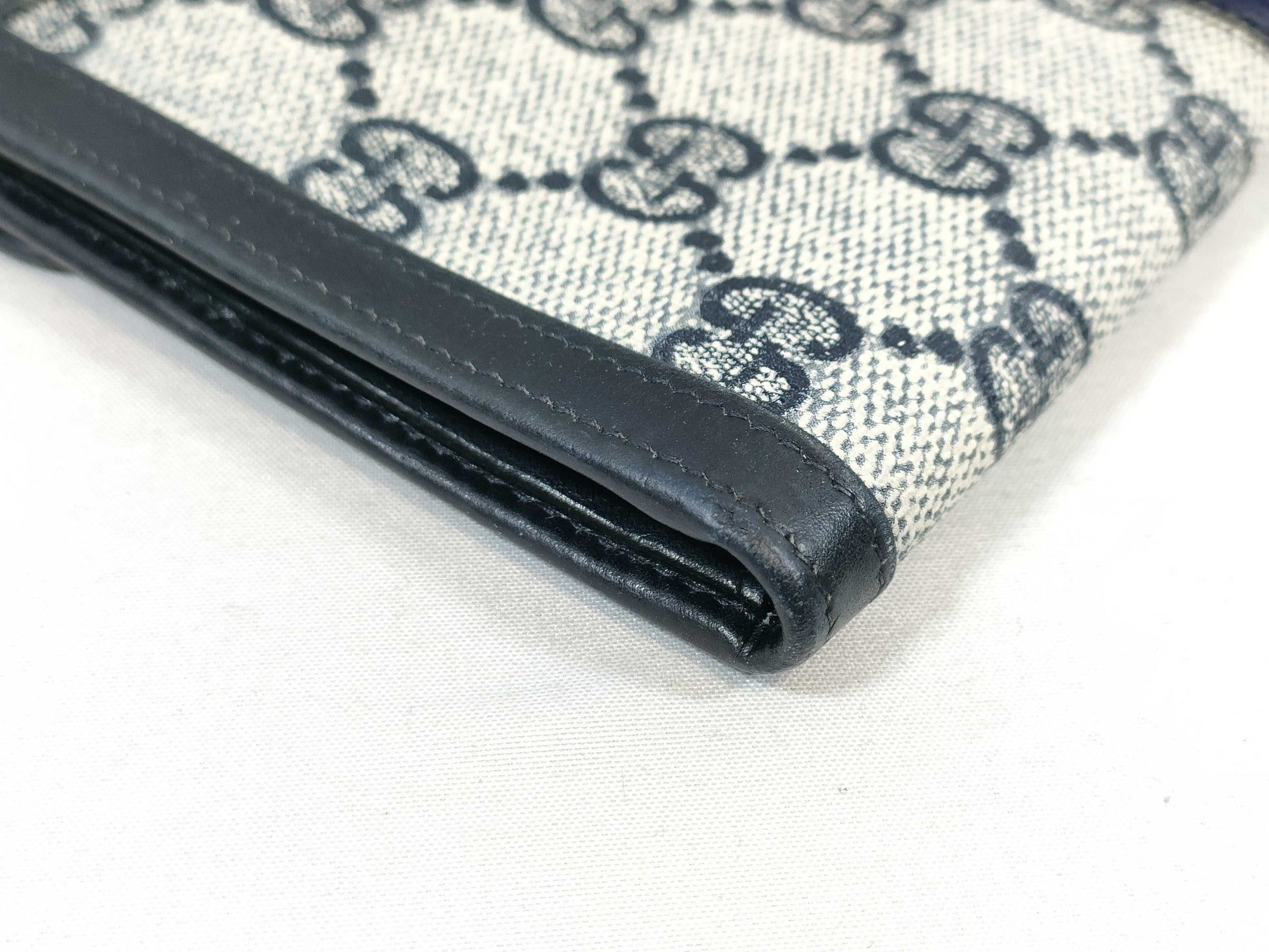 GUCCI GG Supreme Gucci Sherry Line GG Supreme Long Wallet