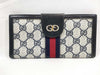 GUCCI GG Supreme Gucci Sherry Line GG Supreme Long Wallet