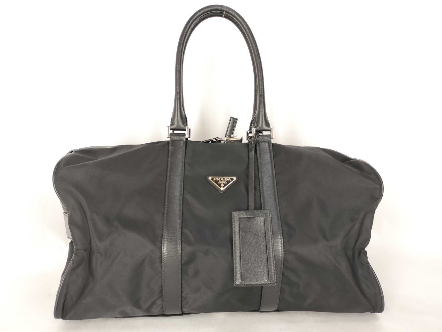 PRADA Nylon Prada Boston Bag Boston Bag