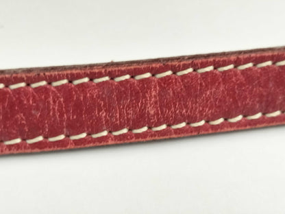 BURBERRY Blue Label Nova Check Shoulder Bag Red