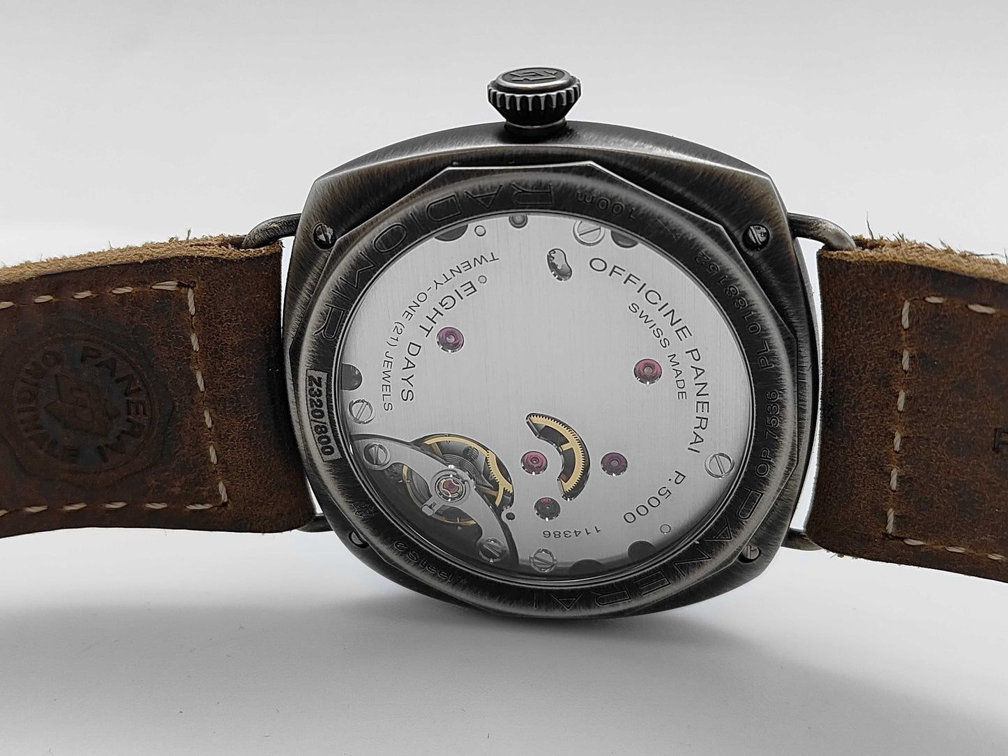 PANERAI Radiomir PAM01347 OP7536PL0188152 Manual Winding Men's Watch