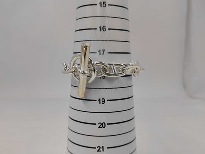 HERMES Chaine d'Ancre TGM 12-link 925 107.5 bracelet/bangle