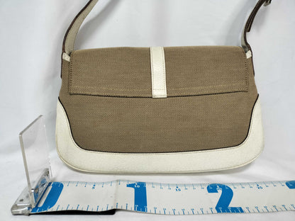 GUCCI Jackie Shoulder Bag/Handbag in White and Beige