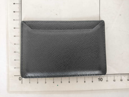 PRADA PRADA Prada Card Case with Triangle Logo and RFID Response, Card Case, Pass Case, Business Card Case