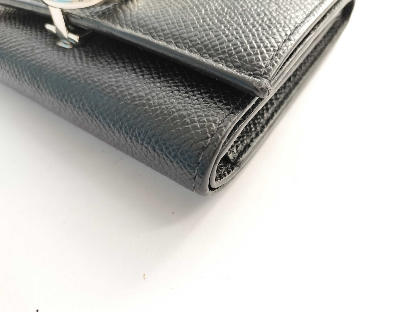 BVLGARI BVLGARI Wallet Card Case RFID Black Wallet