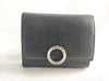 BVLGARI BVLGARI Wallet Card Case RFID Black Wallet