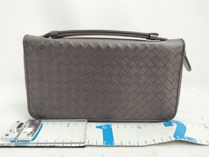 BOTTEGA VENETA Intrecciato Bottega Organizer Long Wallet Intrecciato Wallet