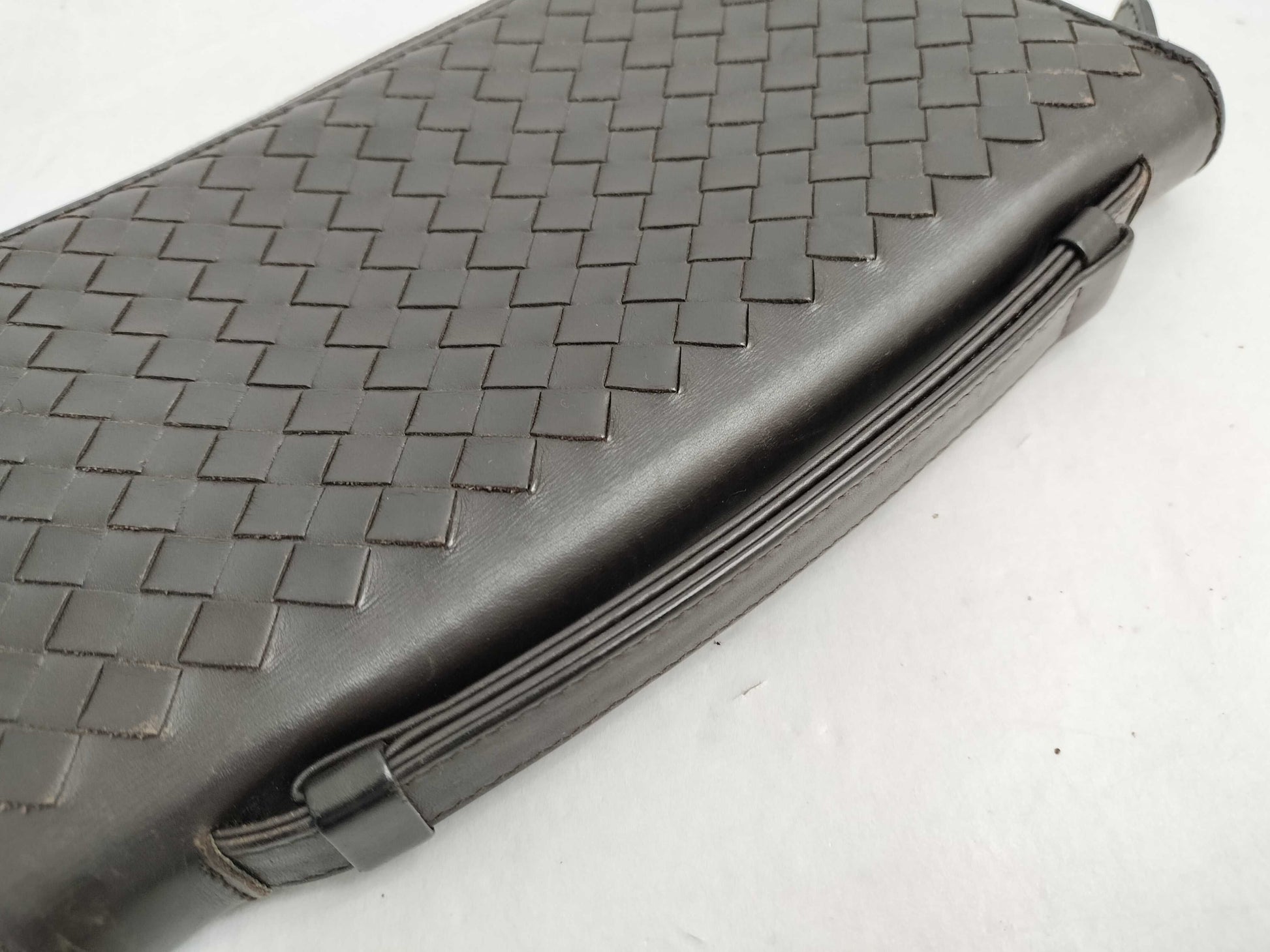 BOTTEGA VENETA Intrecciato Bottega Organizer Long Wallet Intrecciato Wallet
