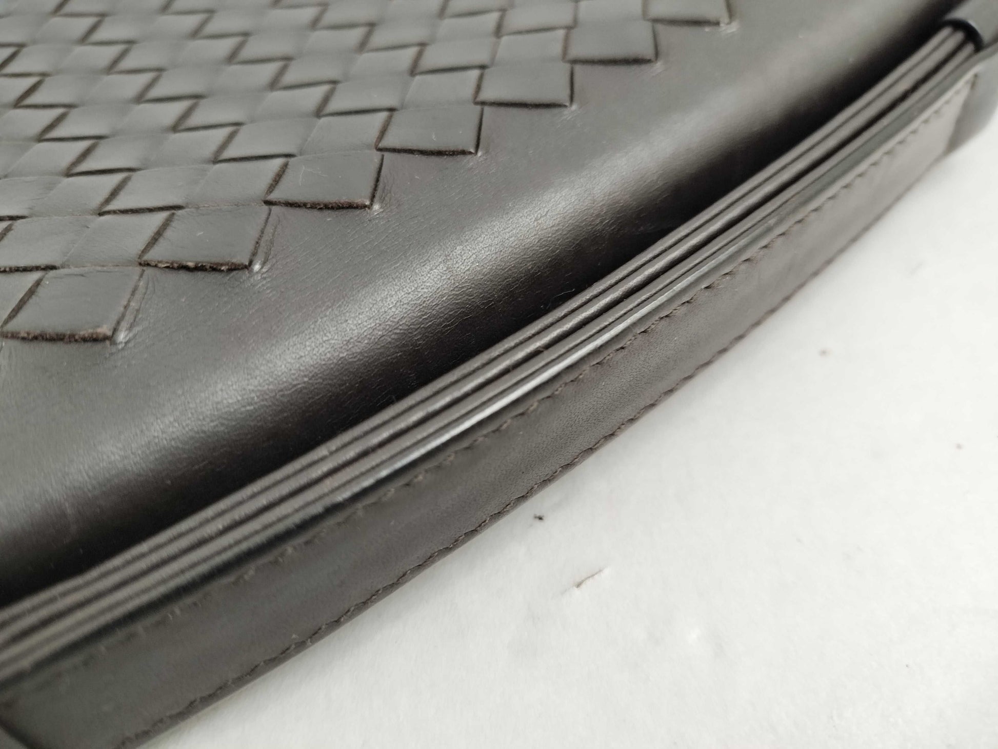 BOTTEGA VENETA Intrecciato Bottega Organizer Long Wallet Intrecciato Wallet