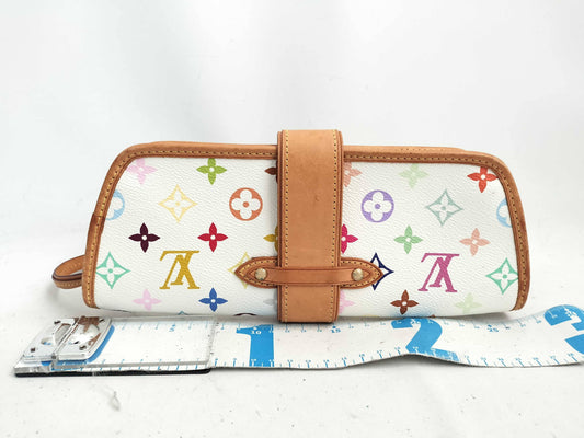 LOUIS VUITTON Monogram Multicolore LOUIS VUITTON Multicolore Blanc Shirley Monogram M40049 Shoulder Bag