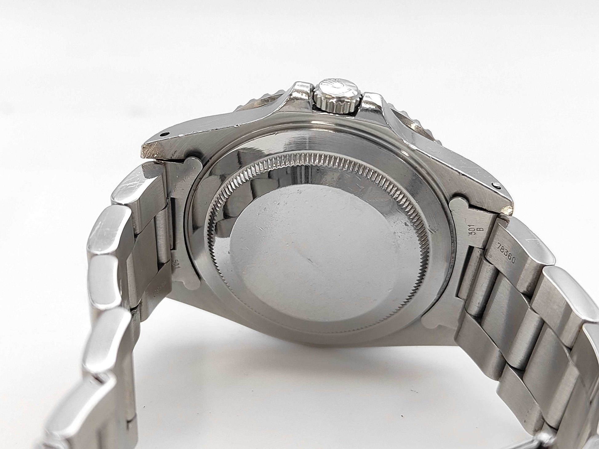 ROLEX 16710 T459150 Tritium Black Dial Oyster Bracelet Men's Watch