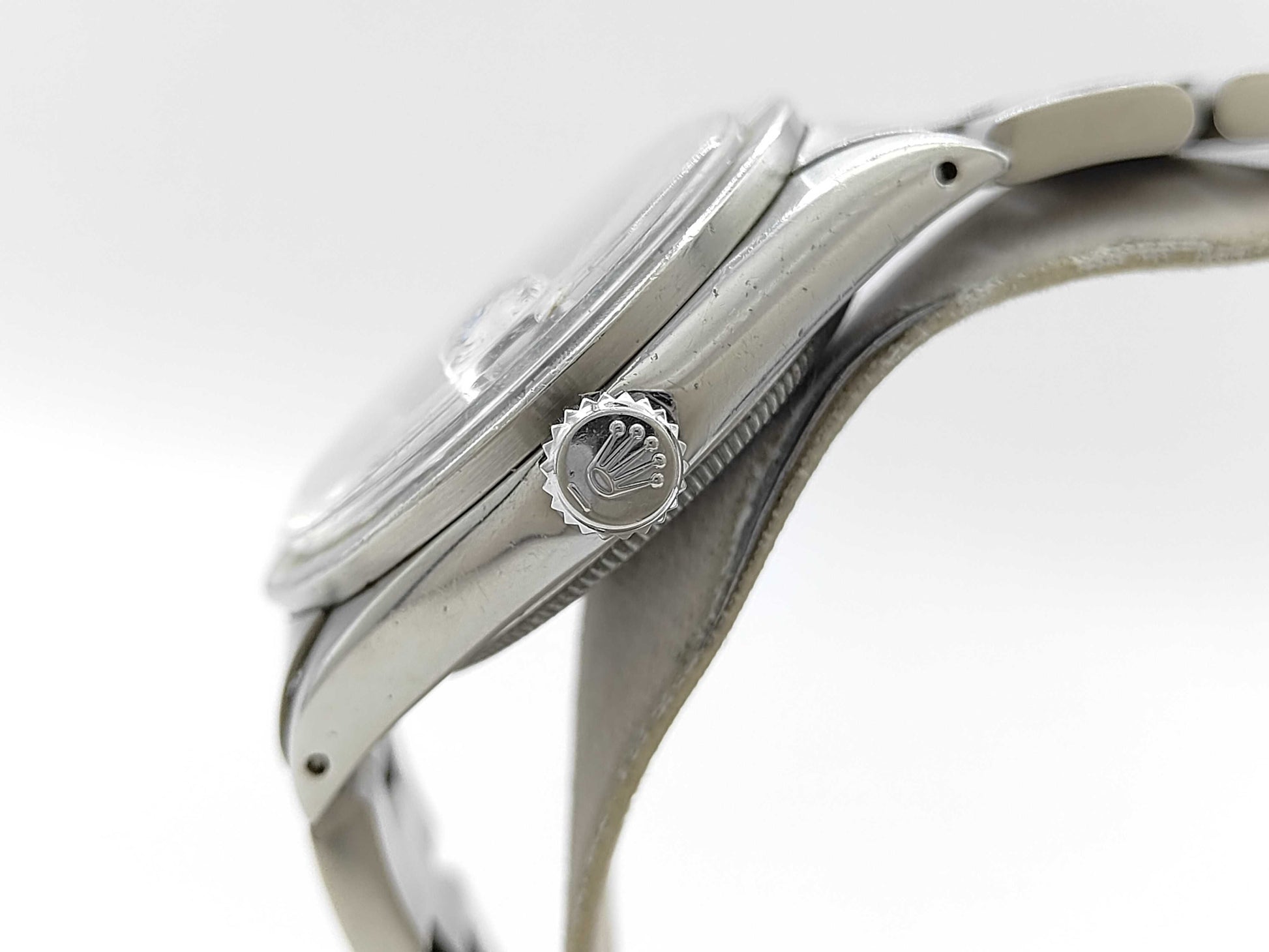 ROLEX 1501 1981998 Gray Dial Oyster Bracelet Men's Watch