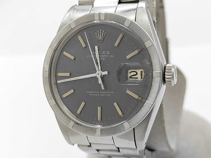 ROLEX 1501 1981998 Gray Dial Oyster Bracelet Men's Watch