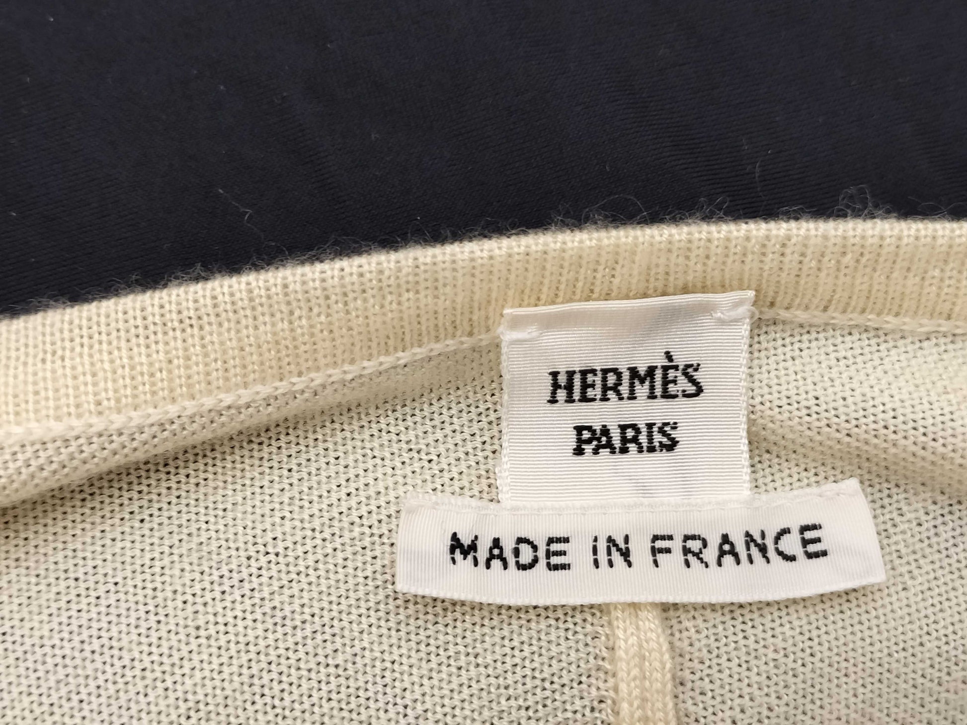 HERMES HERMES Gaultier-era bridle sweater top