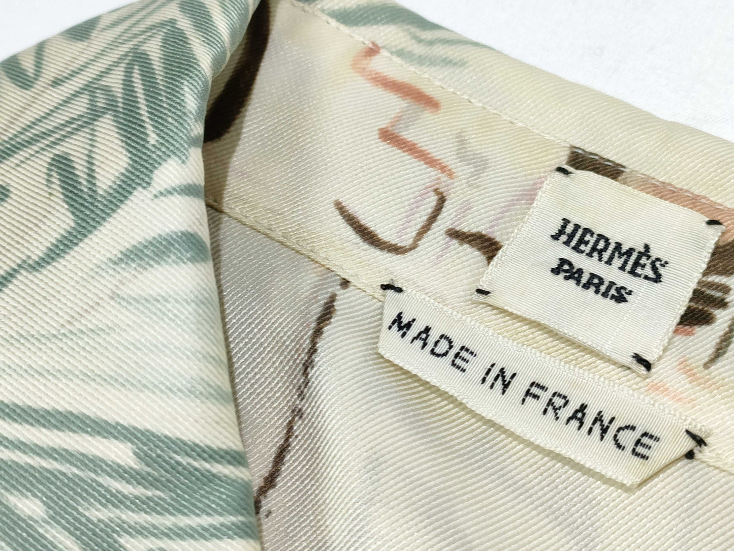 HERMES HERMES Hermes Gaultier period blouse shirt shirt