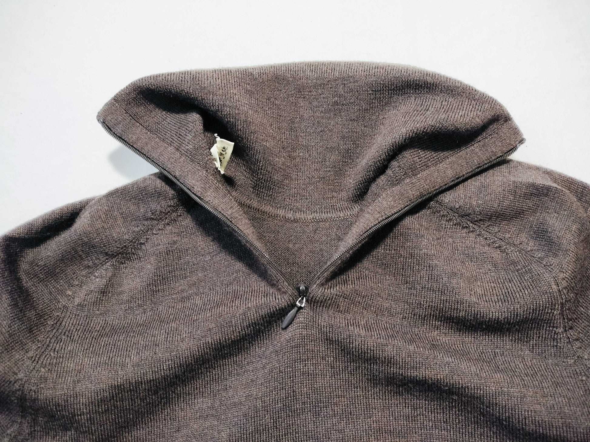 HERMES HERMES Gaultier-era Twill Leopard Print Sweater Top