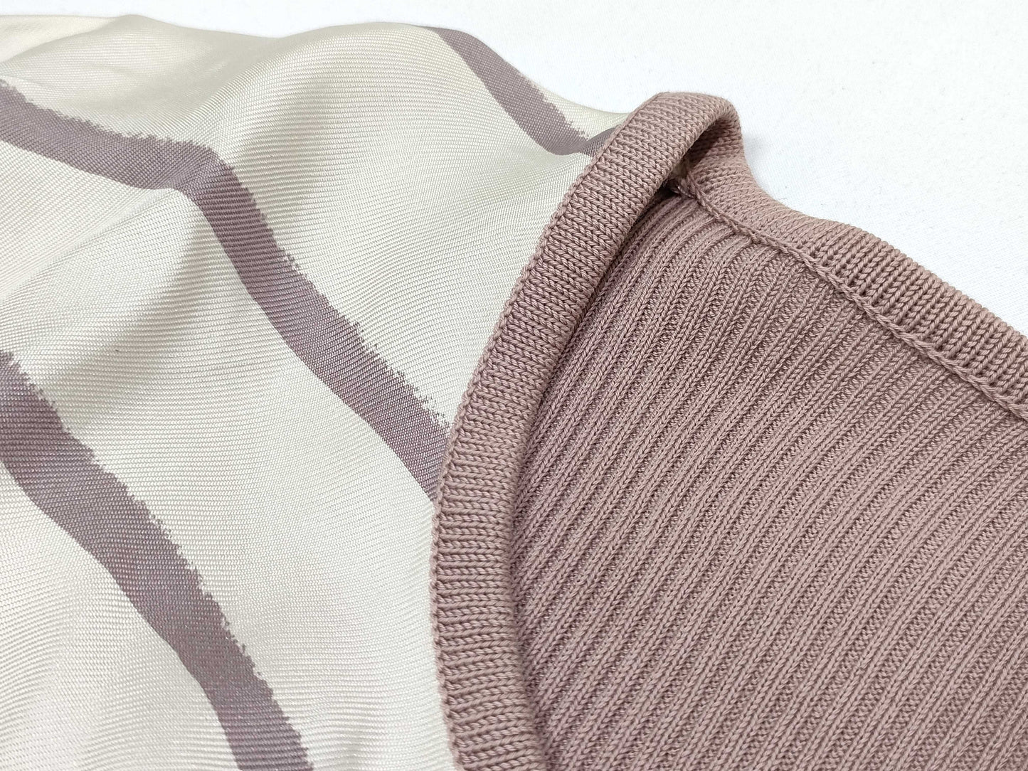 HERMES HERMES Margiela period striped cardigan