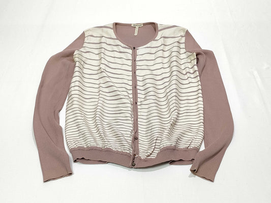 HERMES HERMES Margiela period striped cardigan