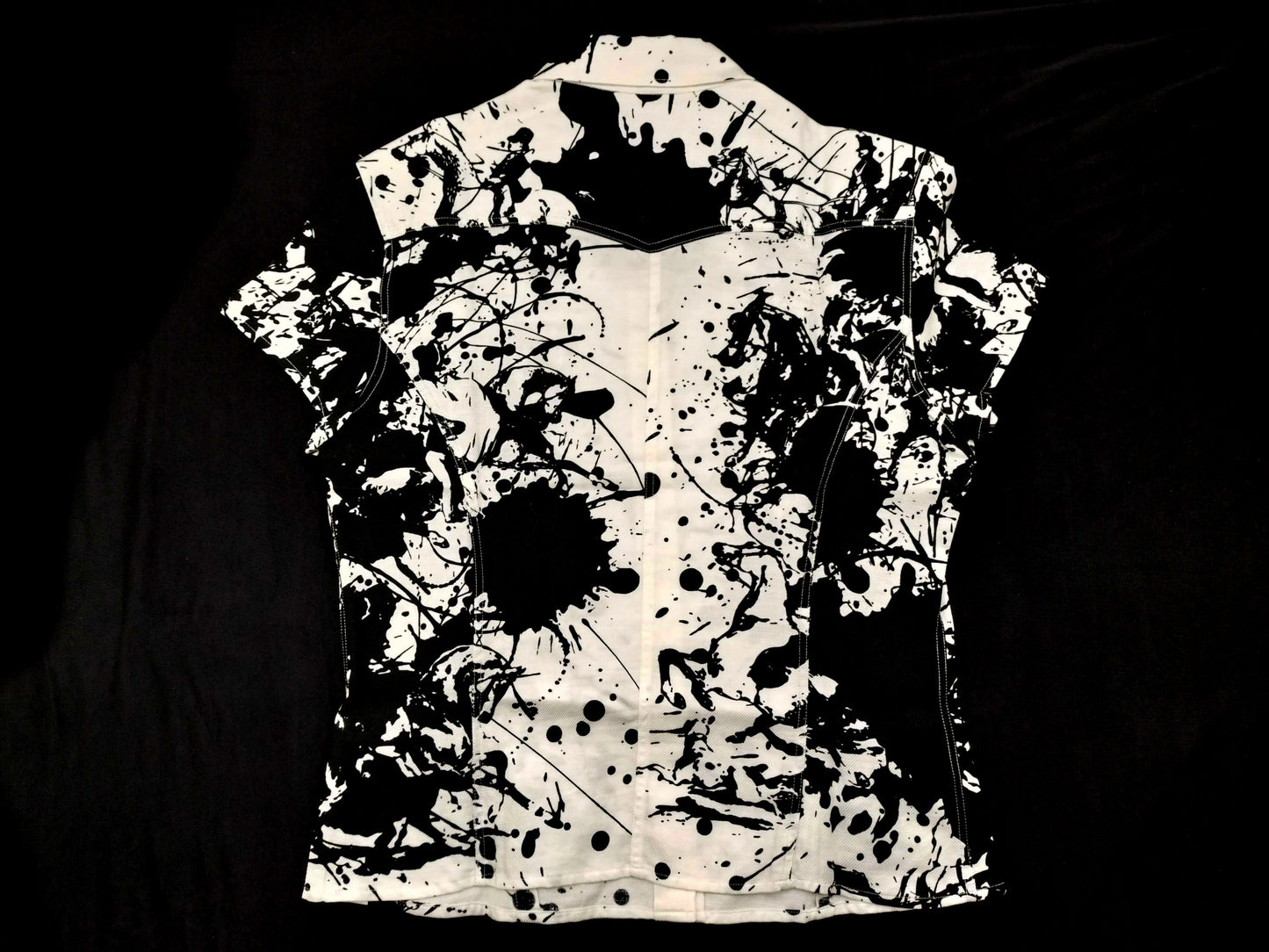 HERMES HERMES Margiela period painted shirt