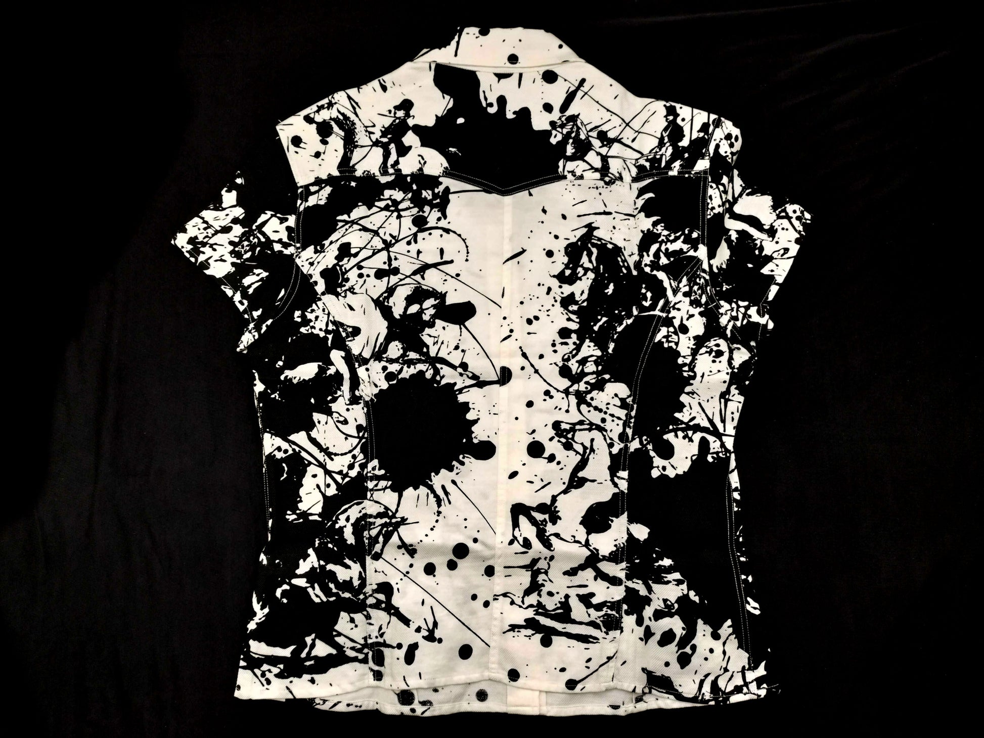 HERMES HERMES Margiela period painted shirt